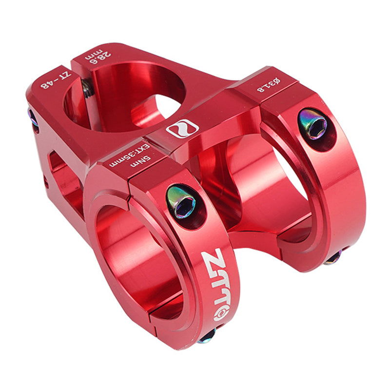 ZTTO ZT-48 Road Bike Stem 31.8x35mm Aluminum Alloy Bicycle Handlebar Stem ZTTO ZT-48 Road Bike Stem 31.8x35mm Aluminum Alloy Bicycle Handlebar Stem